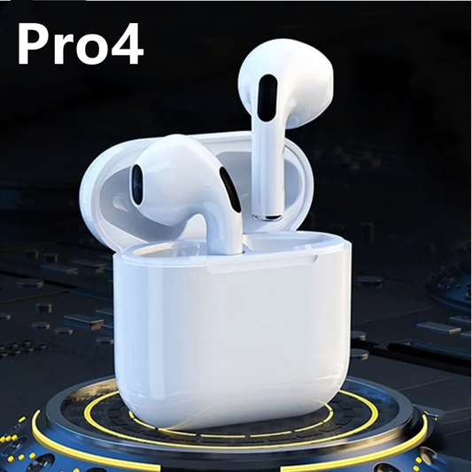 Air Pro 4 Bluetooth Earphones  Wireless/Hands-Free Headset With Microphone